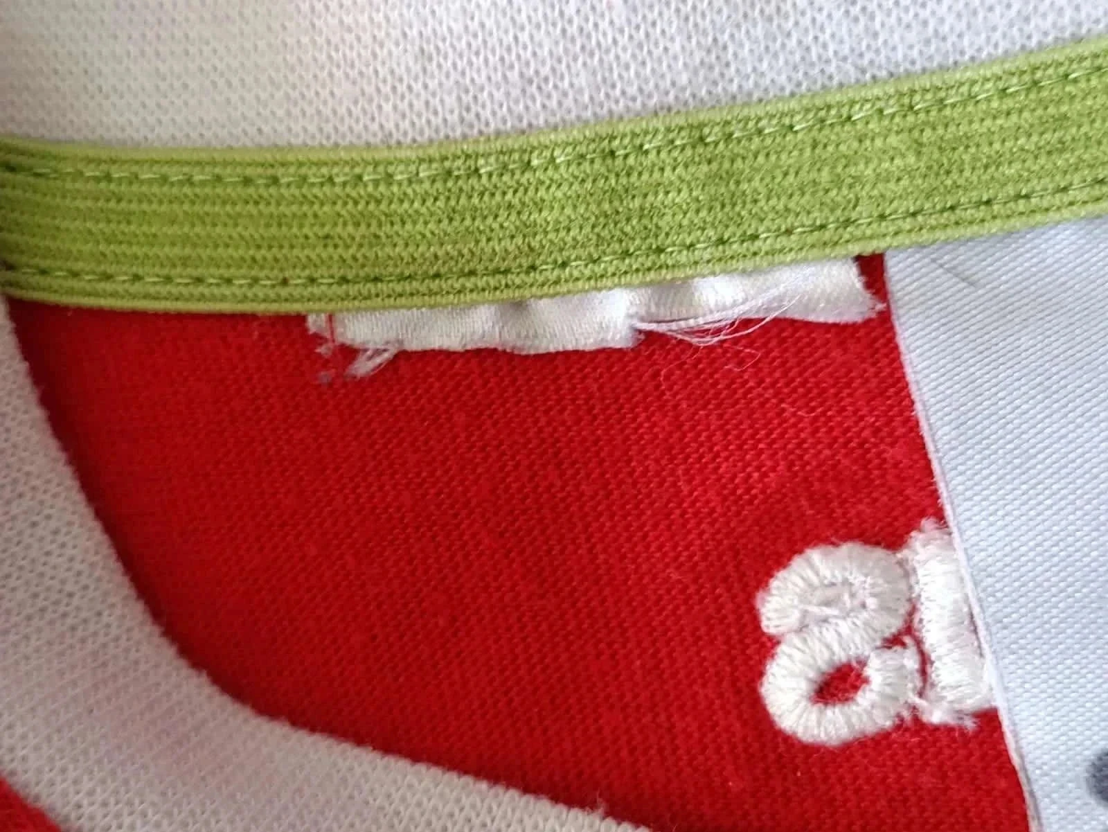 Camiseta Adidas 2005 vermelha com grande Logo branco Tamanho 16 anos – photo 7